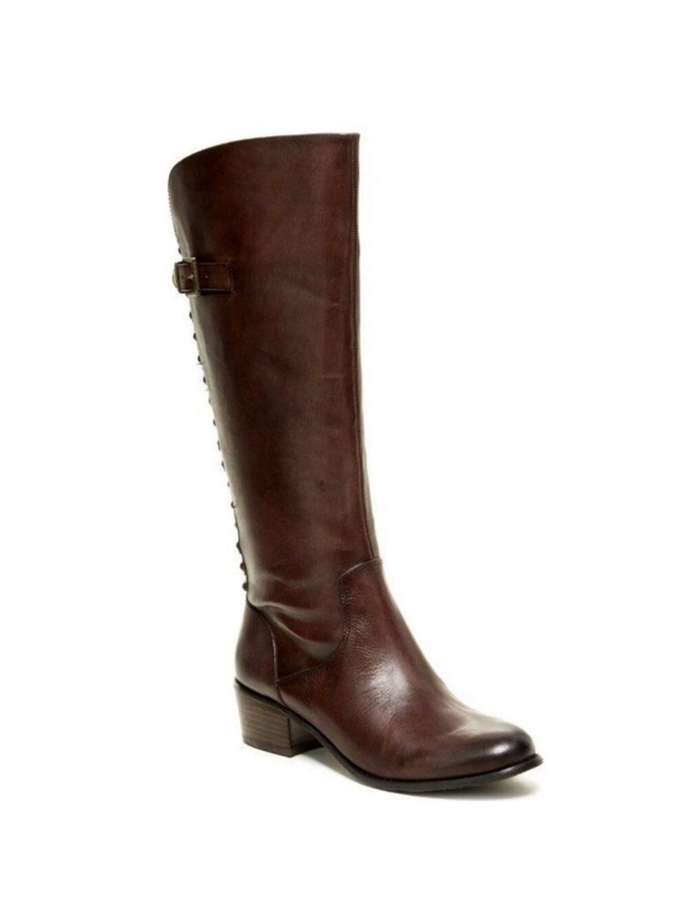 ARTURO CHIANG BES BROWN LEATHER RIDING BOOTS size 10 M